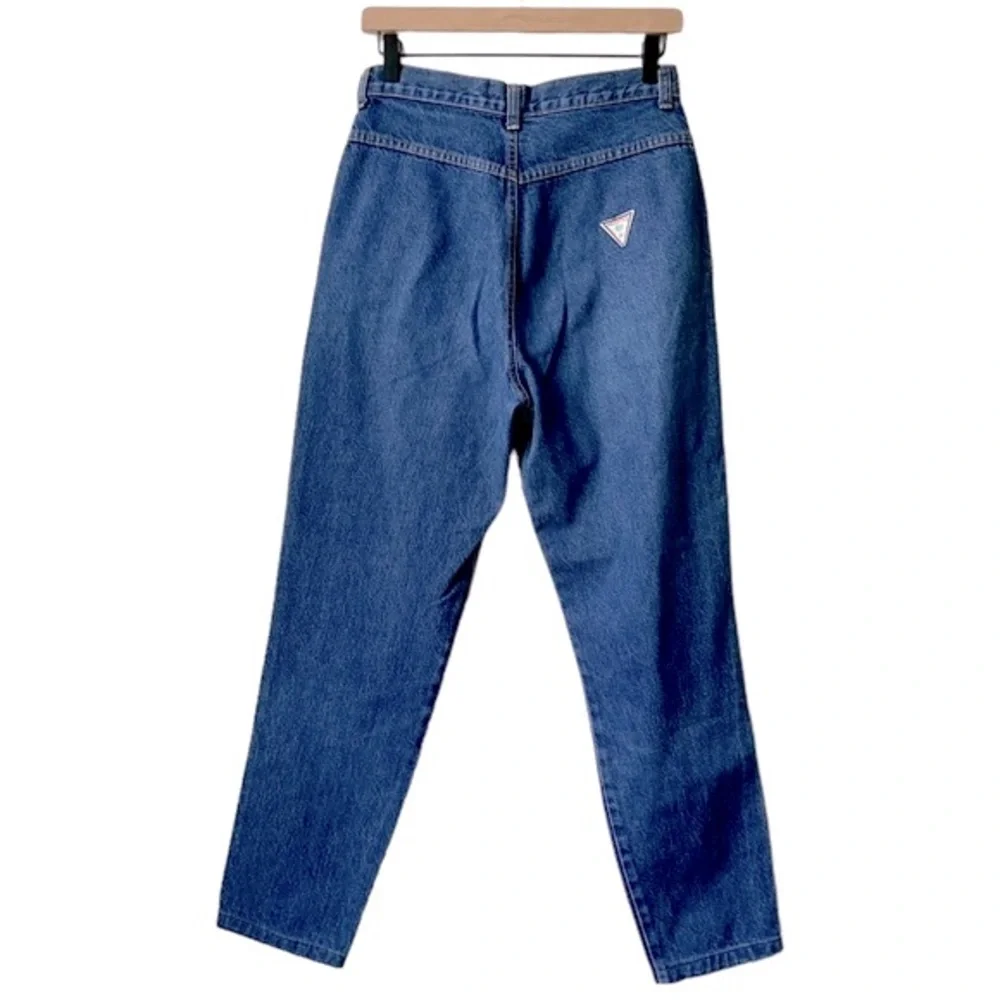 Vintage PALMETTO’S High Waisted Mom Jeans V-Panel 80’s 90’s Y2K Blue Size 9